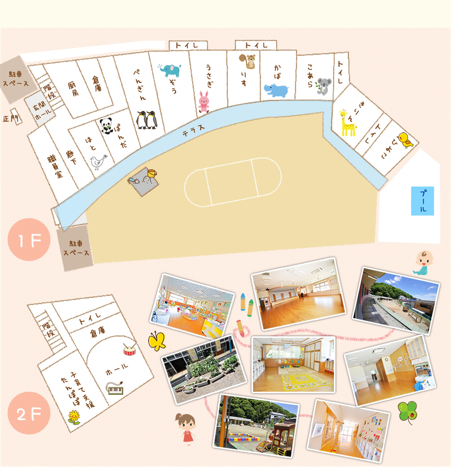 施設間取り図